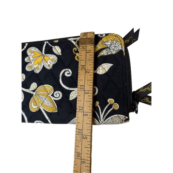 Vera Bradley Retired Black & Yellow Bird Zip Wallet - EUC - Picture 10 of 10